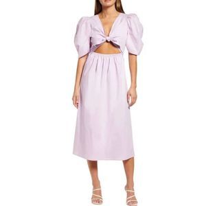 Wayf Lavender Midi Dress